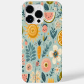リボンとチェリーパターン  Case-Mate iPhoneケース (裏面)