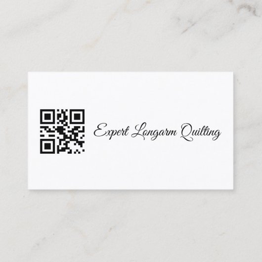 リボンとバラキルトフルカスタマイズ可能なBizカード 名刺 (裏面)