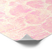 リボンとベルのジェスター磁器のマスク ポスター (角)