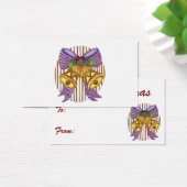 リボンとボウが付いたキュートなクリスマスジングルベル (デスク)