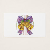 リボンとボウが付いたキュートなクリスマスジングルベル (正面)