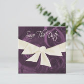 リボンとローズのSave the Date セーブザデート (スタンド正面)