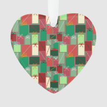 リボンと弓を使ったクリスマスプレゼント