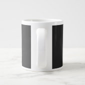 リボンと金の星のクリスマスツリー ジャンボコーヒーマグカップ (裏面)