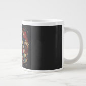リボンと金の星のクリスマスツリー ジャンボコーヒーマグカップ (右)