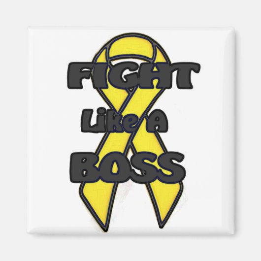 リボンのようにボスする マグネット (正面)