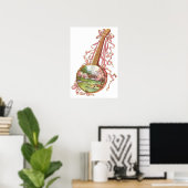 リボンのポスター ポスター (ホームオフィス)