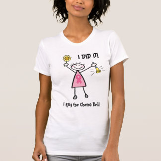 リボンのChemoピンクの鐘のワイシャツ Tシャツ