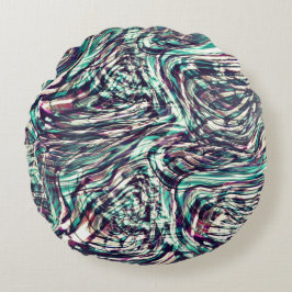 リボンまたはループが失敗して通過する ラウンドクッション