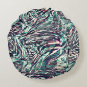 リボンまたはループが失敗して通過する ラウンドクッション (裏面)