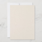 リボンまたは蝶ネクタイの招待状 招待状 (裏面)