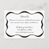 リボンをリンク エンクロージャーカード (正面)