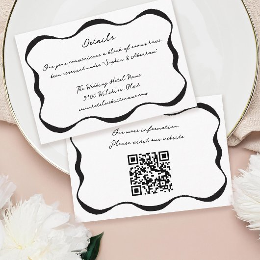 リボンをリンク エンクロージャーカード