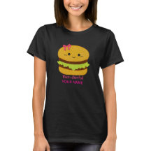 リボンを付けたハンバーガー