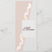 リボンを使用したソフトな紫とグレーの効果 メニュー (正面)