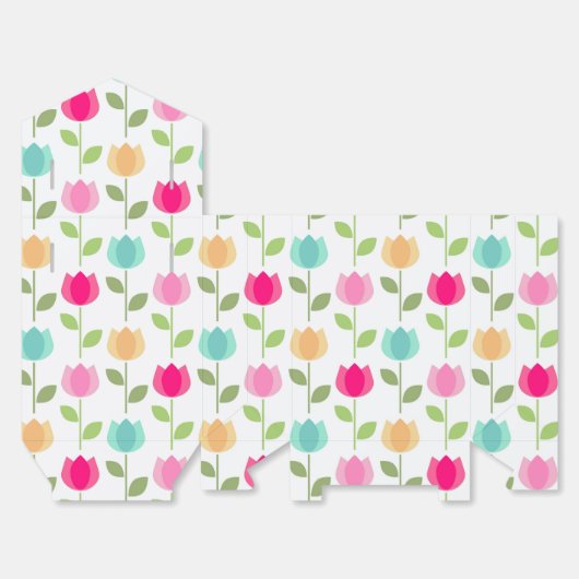 リボンを選択してカスタマイズ可能なテントの優先ボックス フェイバーボックス (見開き)