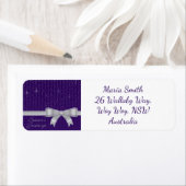 リボンエレガントと星 ラベル (インサイチュ)