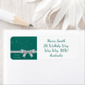 リボンエレガントと星 ラベル (インサイチュ)