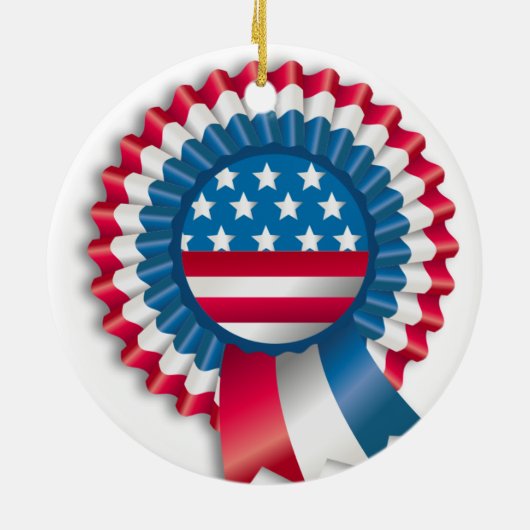 リボンオーナメント セラミックオーナメント (裏面)