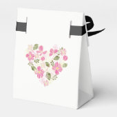 リボンカスタム優先ボックス付きフローラハートテント フェイバーボックス (裏面サイド)