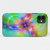 リボンカラフル付きの花 Case-Mate iPhoneケース (裏面(横))