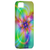 リボンカラフル付きの花 Case-Mate iPhoneケース (裏面/右)