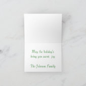 リボンキャンディクリスマスカード シーズンカード (内部)