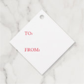 リボンキャンディダイヤモンドギフトラベル フェイバータグ (裏面)