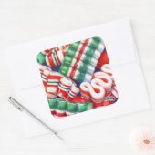 リボンキャンディラージスクエアステッカー スクエアシール (封筒)