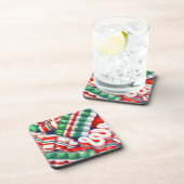 リボンキャンディ懸命プラスチックコースター コースター (右側)