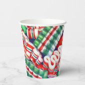 リボンキャンディ紙カップ 紙コップ (裏面)