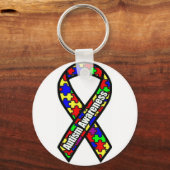 リボンキーチェーン キーホルダー (正面)