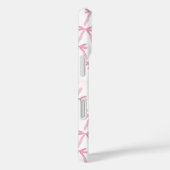 リボンコケットピンクの美的弓パーソナライズされた Case-Mate iPhoneケース (裏面 / 右)