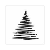 リボンツリースタンプ ラバースタンプ (インプリント)