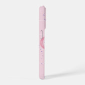 リボンデザインのiPhone 15 Proケース iPhoneケース (右側面)