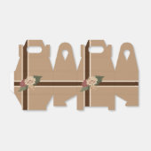 リボンデザイン(フローラアクセント付き優先ボックス) フェイバーボックス (折り畳みなし)