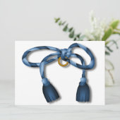 リボンノット招待状 招待状 (スタンド正面)