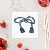 リボンノット紙ナプキン スタンダードカクテルナプキン (インサイチュ)