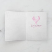 リボンハートとバラカード カード (内部)