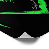 リボンハート腎疾患認識度 ポスター (角)