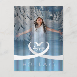 リボンハート ポストカード