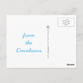 リボンハート ポストカード (裏面)