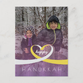 リボンハート ポストカード