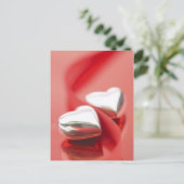 リボンハート ポストカード (スタンド正面)