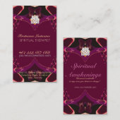 リボンバタフライ女神ニューエイジ名刺 名刺 (正面/裏面)