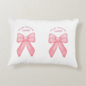 リボンフロー アクセントクッション (裏面)