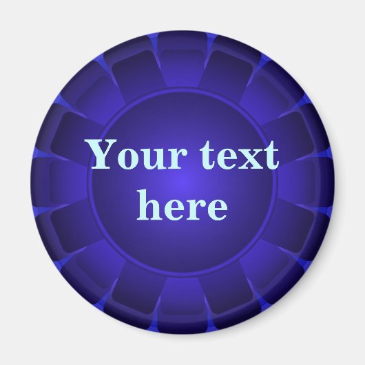 リボンブ空白のルーカスタマイズト マグネット (正面)