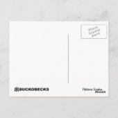 リボンヘビ。 ポストカード (裏面)