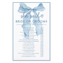 リボンボウブライダルシャワーゲーム