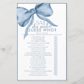 リボンボウブライダルシャワーゲーム (正面)